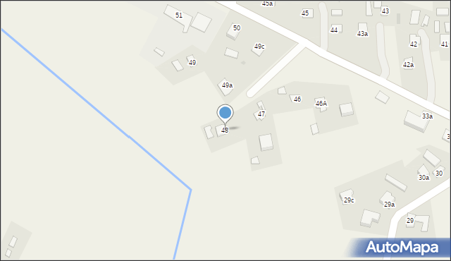 Korniaktów Północny, Korniaktów Północny, 48, mapa Korniaktów Północny