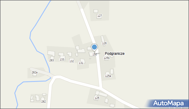 Korniaktów Południowy, Korniaktów Południowy, 130, mapa Korniaktów Południowy