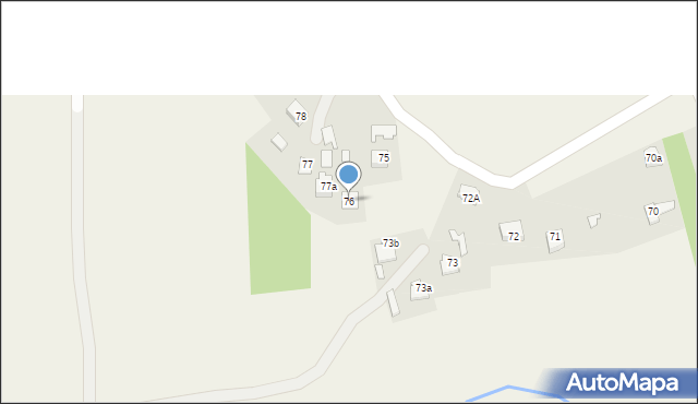 Korniaktów Południowy, Korniaktów Południowy, 76, mapa Korniaktów Południowy