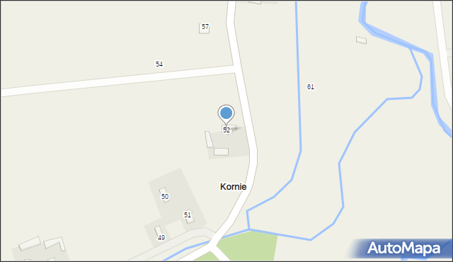 Kornie, Kornie, 52, mapa Kornie