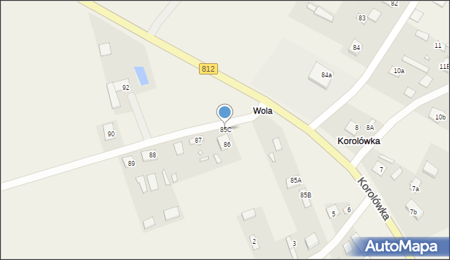 Korolówka, Korolówka, 85C, mapa Korolówka