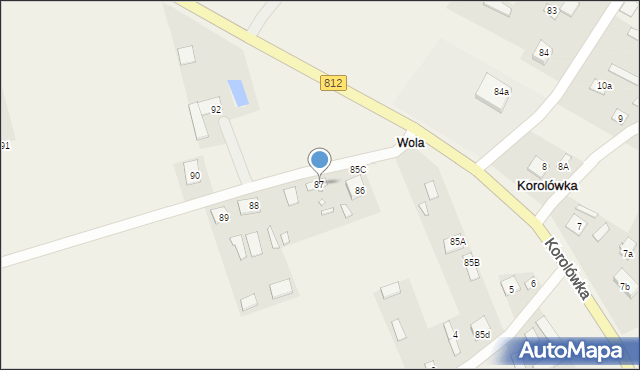 Korolówka, Korolówka, 87, mapa Korolówka