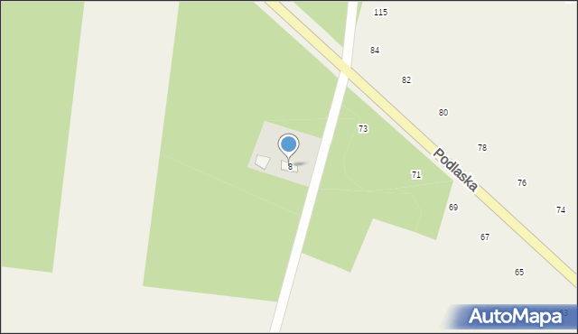 Korolówka-Kolonia, Korolówka-Kolonia, 8, mapa Korolówka-Kolonia