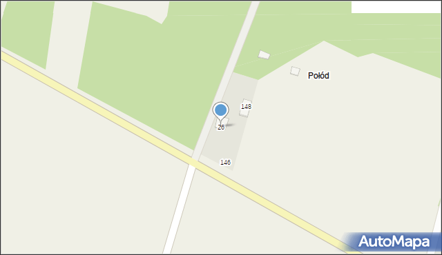 Korolówka-Osada, Korolówka-Osada, 26, mapa Korolówka-Osada