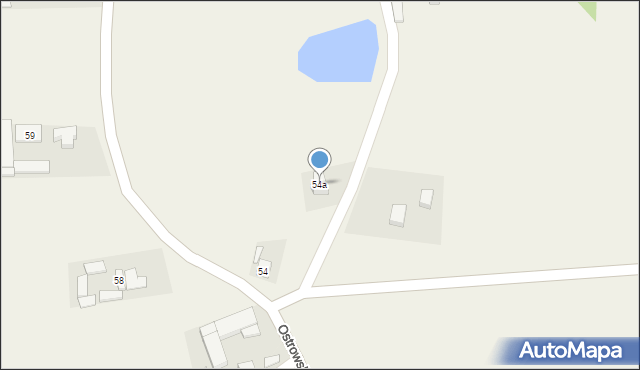 Koryta, Koryta, 54a, mapa Koryta