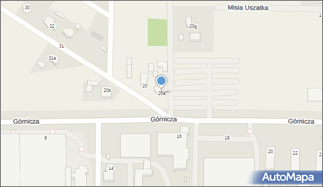 Korytków, Korytków, 20a, mapa Korytków