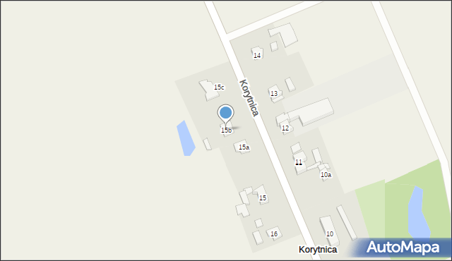 Korytnica, Korytnica, 15b, mapa Korytnica