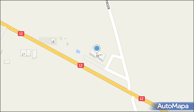 Korytnica, Korytnica, 18, mapa Korytnica