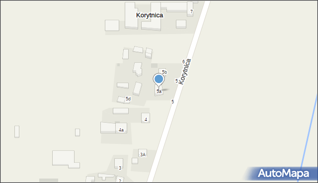 Korytnica, Korytnica, 5a, mapa Korytnica