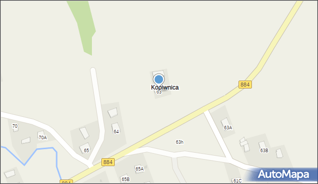 Korytniki, Korytniki, 63, mapa Korytniki