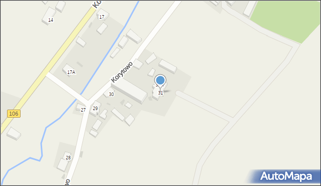 Korytowo, Korytowo, 31, mapa Korytowo