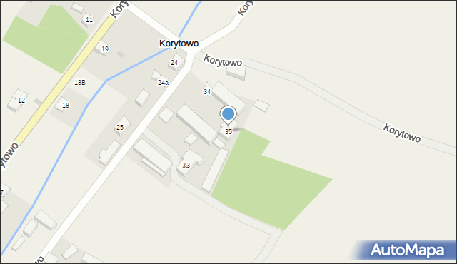 Korytowo, Korytowo, 35, mapa Korytowo