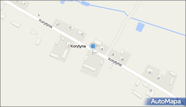 Korytyna, Korytyna, 17, mapa Korytyna