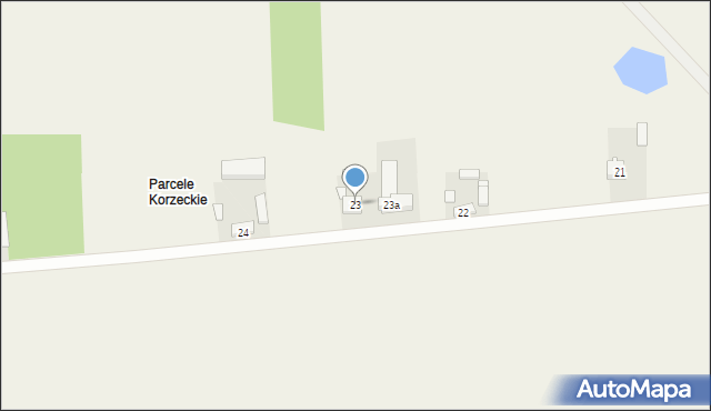 Korzecznik, Korzecznik, 23, mapa Korzecznik