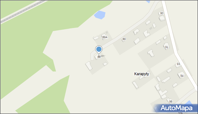 Korzenica, Korzenica, 88, mapa Korzenica