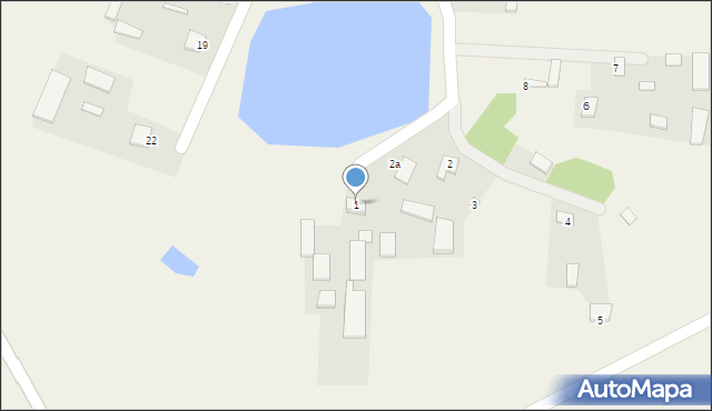 Korzeniówka Duża, Korzeniówka Duża, 1, mapa Korzeniówka Duża