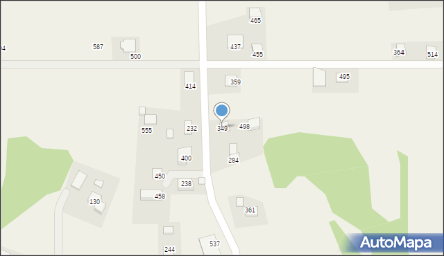 Korzenna, Korzenna, 349, mapa Korzenna