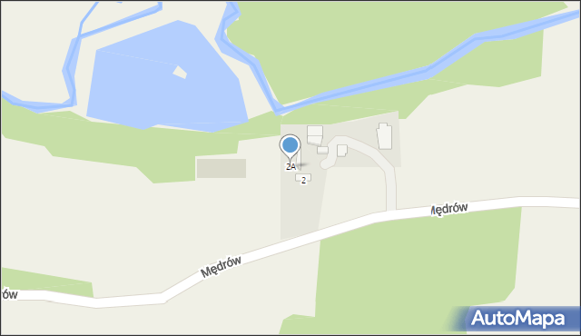 Korzenno, Korzenno, 2A, mapa Korzenno