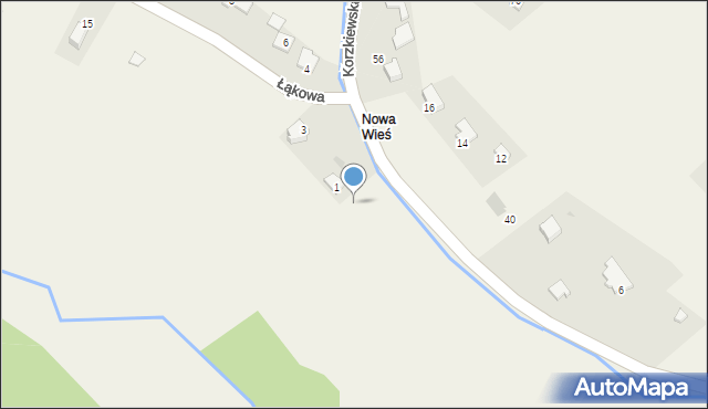 Korzkiew, Korzkiew, 57, mapa Korzkiew