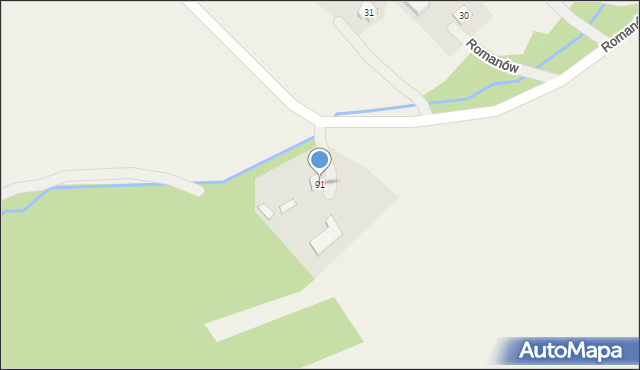 Kosarzew Dolny, Kosarzew Dolny, 91, mapa Kosarzew Dolny