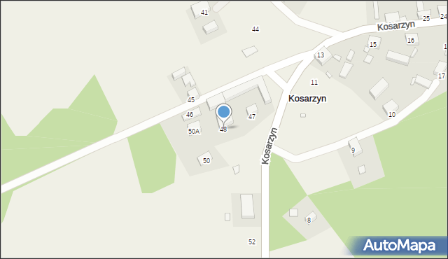 Kosarzyn, Kosarzyn, 48, mapa Kosarzyn