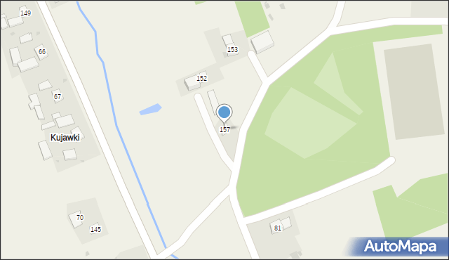 Kościelec, Kościelec, 157, mapa Kościelec