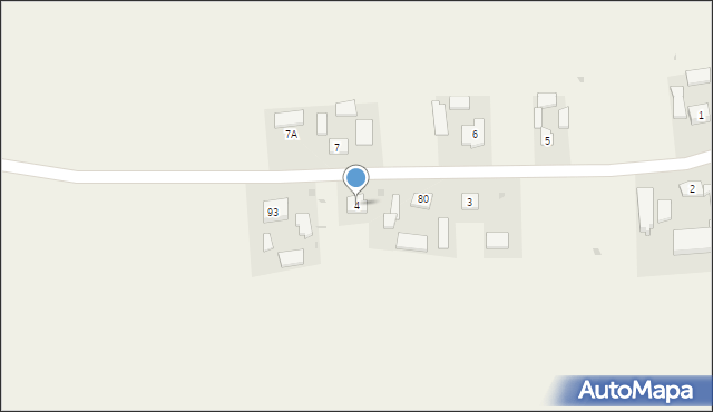 Kościelec, Kościelec, 4, mapa Kościelec