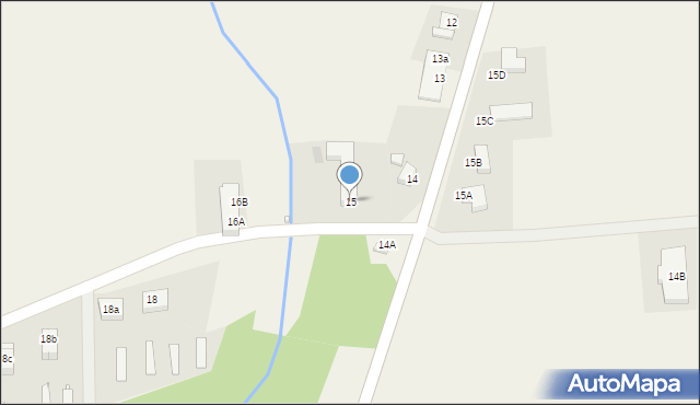 Kościelec, Kościelec, 15, mapa Kościelec