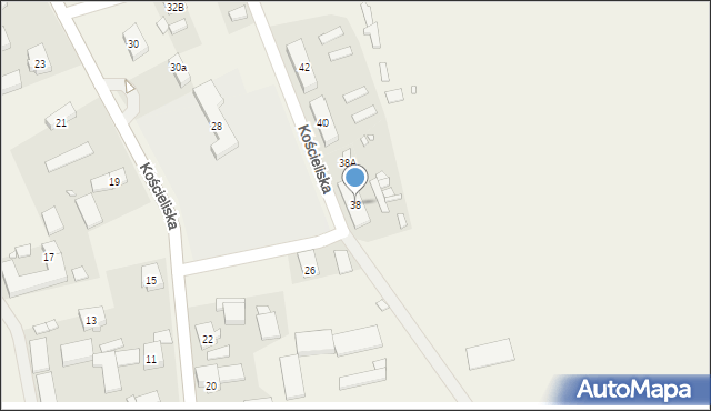 Kościeliska, Kościeliska, 38, mapa Kościeliska