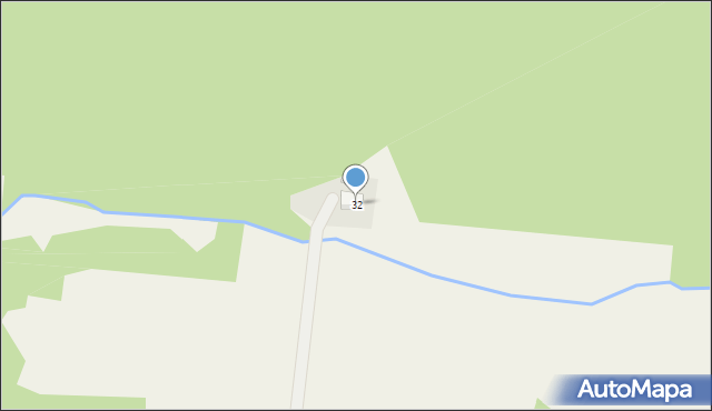 Kościelna Wieś, Kościelna Wieś, 32, mapa Kościelna Wieś