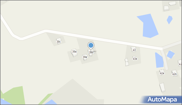 Kościerska Huta, Kościerska Huta, 39d, mapa Kościerska Huta