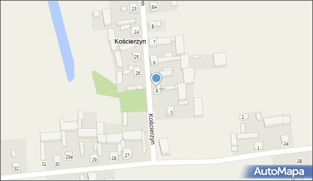 Kościerzyn, Kościerzyn, 4, mapa Kościerzyn