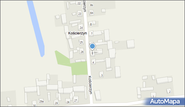 Kościerzyn, Kościerzyn, 5, mapa Kościerzyn