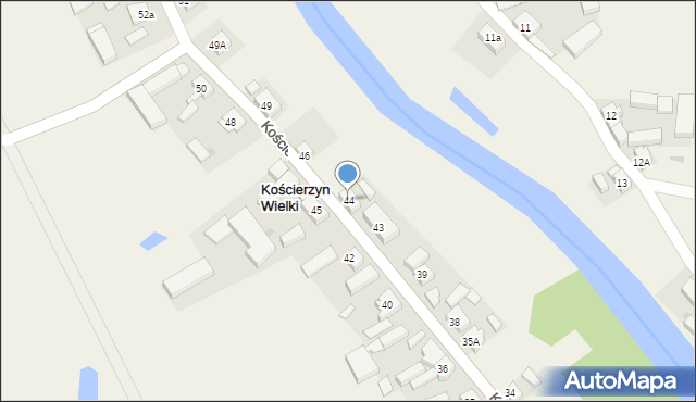 Kościerzyn Wielki, Kościerzyn Wielki, 44, mapa Kościerzyn Wielki