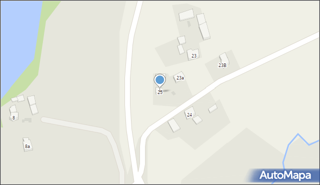 Kościerzyna-Wybudowanie, Kościerzyna-Wybudowanie, 25, mapa Kościerzyna-Wybudowanie