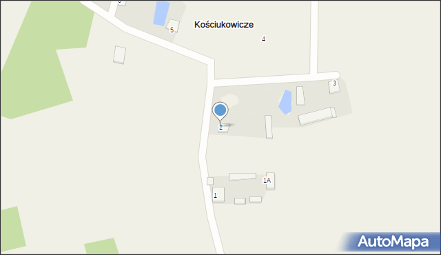 Kościukowicze, Kościukowicze, 2, mapa Kościukowicze