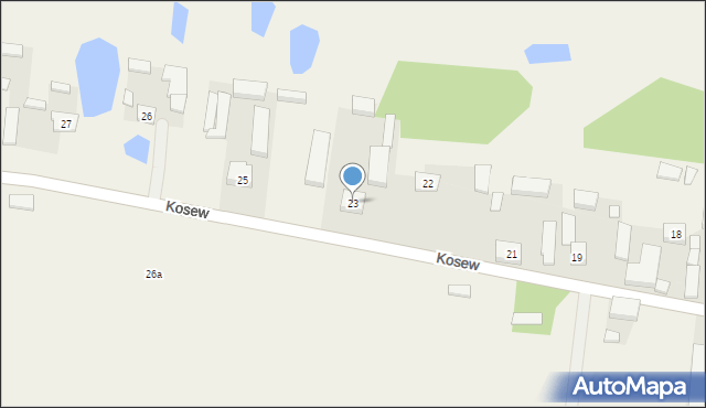 Kosew, Kosew, 23, mapa Kosew