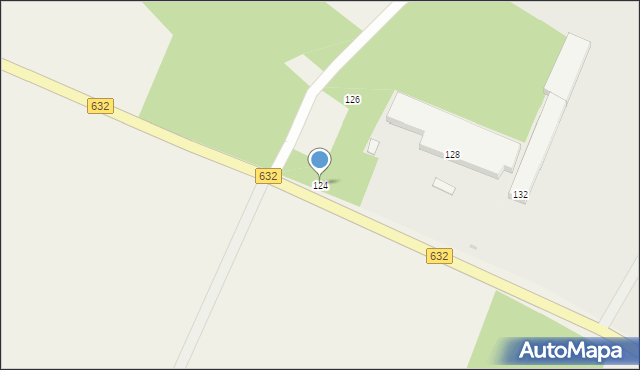 Kosewo, Kosewo, 124, mapa Kosewo