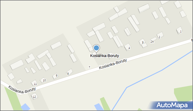 Kosianka-Boruty, Kosianka-Boruty, 6, mapa Kosianka-Boruty