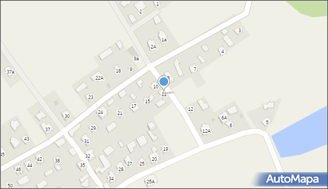 Kosienice, Kosienice, 11, mapa Kosienice