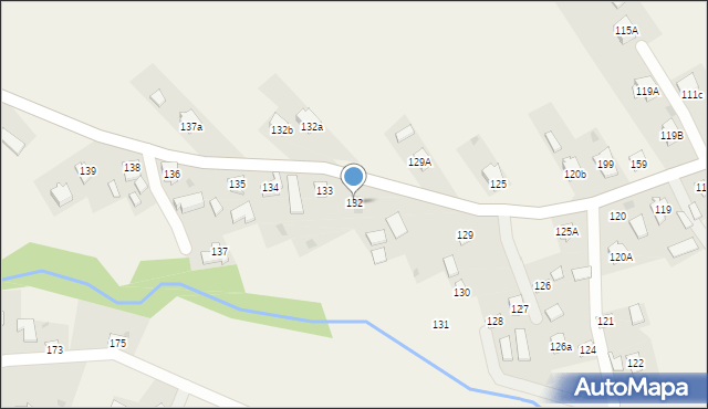 Kosienice, Kosienice, 132, mapa Kosienice