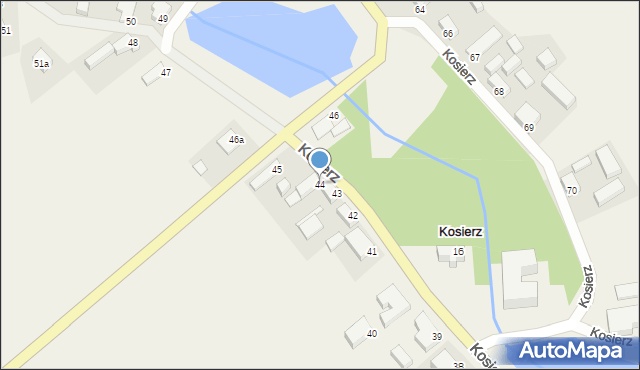 Kosierz, Kosierz, 44, mapa Kosierz