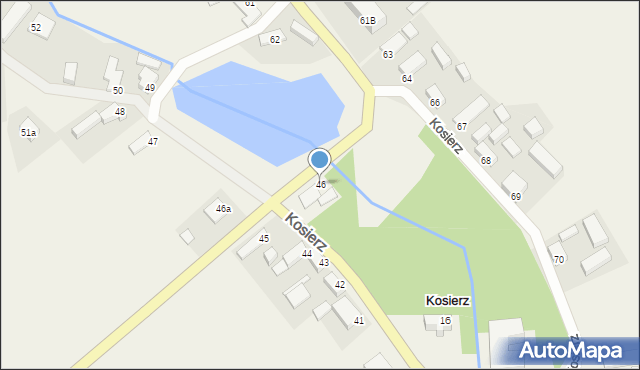 Kosierz, Kosierz, 46, mapa Kosierz