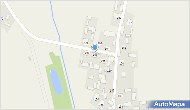 Kosin, Kosin, 166, mapa Kosin