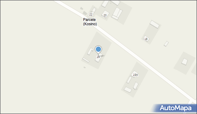 Kosino, Kosino, 19, mapa Kosino