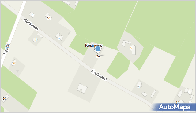 Kosinowo, Kosinowo, 86, mapa Kosinowo