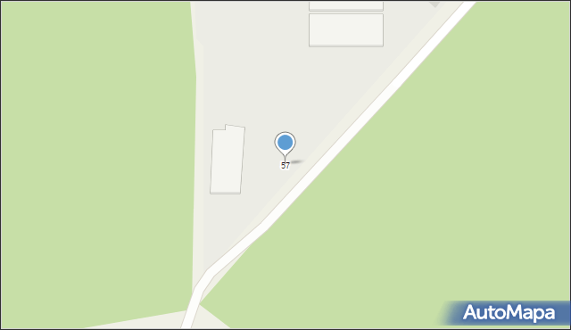 Kosiny Bartosowe, Kosiny Bartosowe, 57, mapa Kosiny Bartosowe