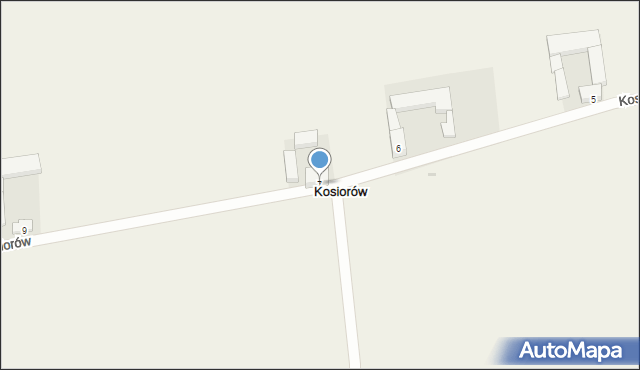 Kosiorów, Kosiorów, 7, mapa Kosiorów