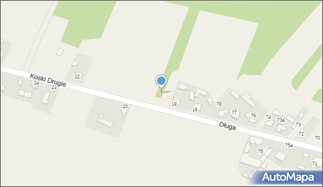 Koski Pierwsze, Koski Pierwsze, 19, mapa Koski Pierwsze