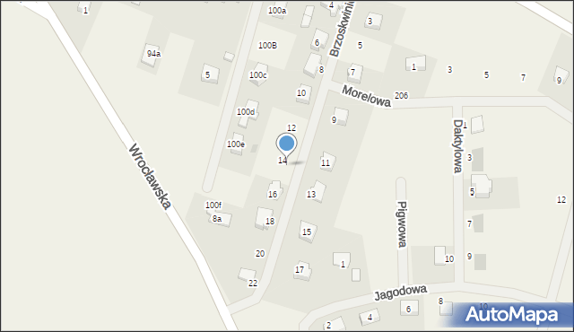 Koskowice, Koskowice, 115, mapa Koskowice